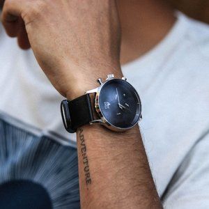 Minimalist Watch | Stainless Steel Genuine Leather